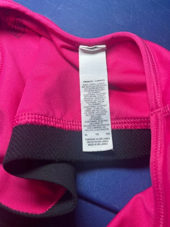 Nike Women's Hot Pink Pink Dri-FIT Sports Bra Size XL - Picture 11 of 13